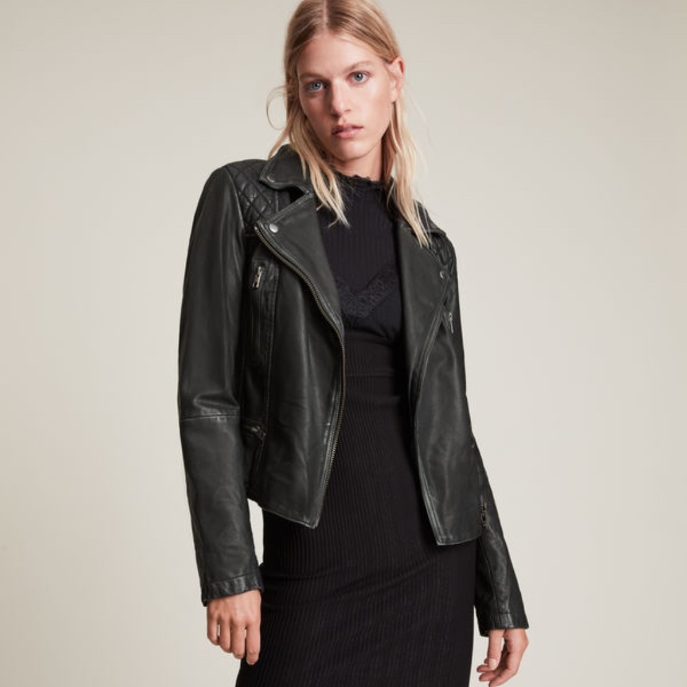 ALLSAINTS Cargo Leather Jacket
